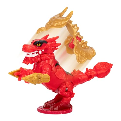 Legends of Akedo Ninja Bosses: Scorched Claw 3-Inch Action Figure with 360-Degree Spin Attack and Armor Pop