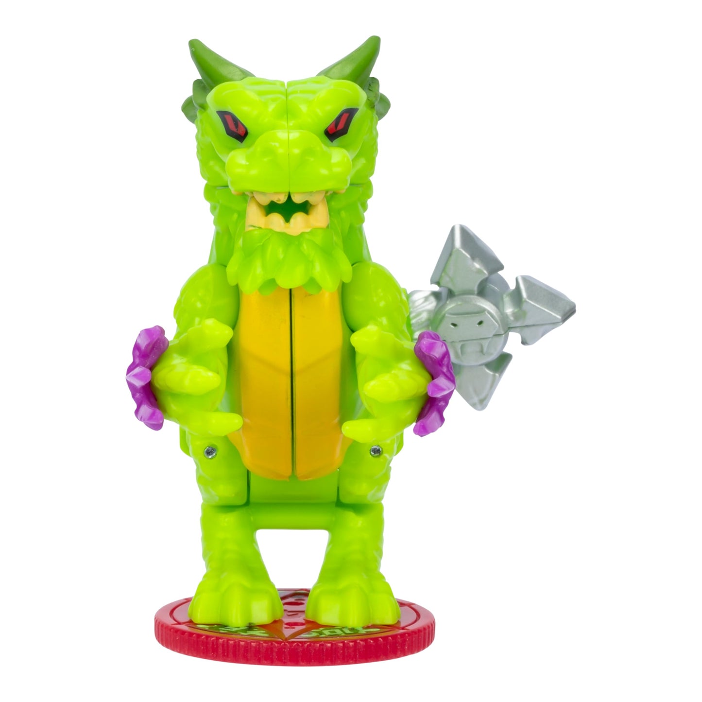 Akedo Legends Venom Claw Ninja Boss Battle Figure - 3-Inch Tall, 360-Degree Tail Whip & Double Defense Armor