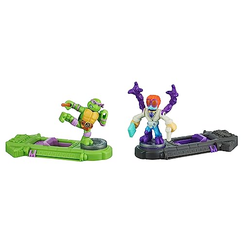 Akedo Legends TMNT Donatello vs Baxter Stockman Versus Pack – Battle Controller Included