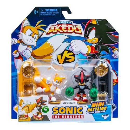 AKEDO Sonic Versus Pack with Tails & Shadow – 2 Exclusive Battle Controllers