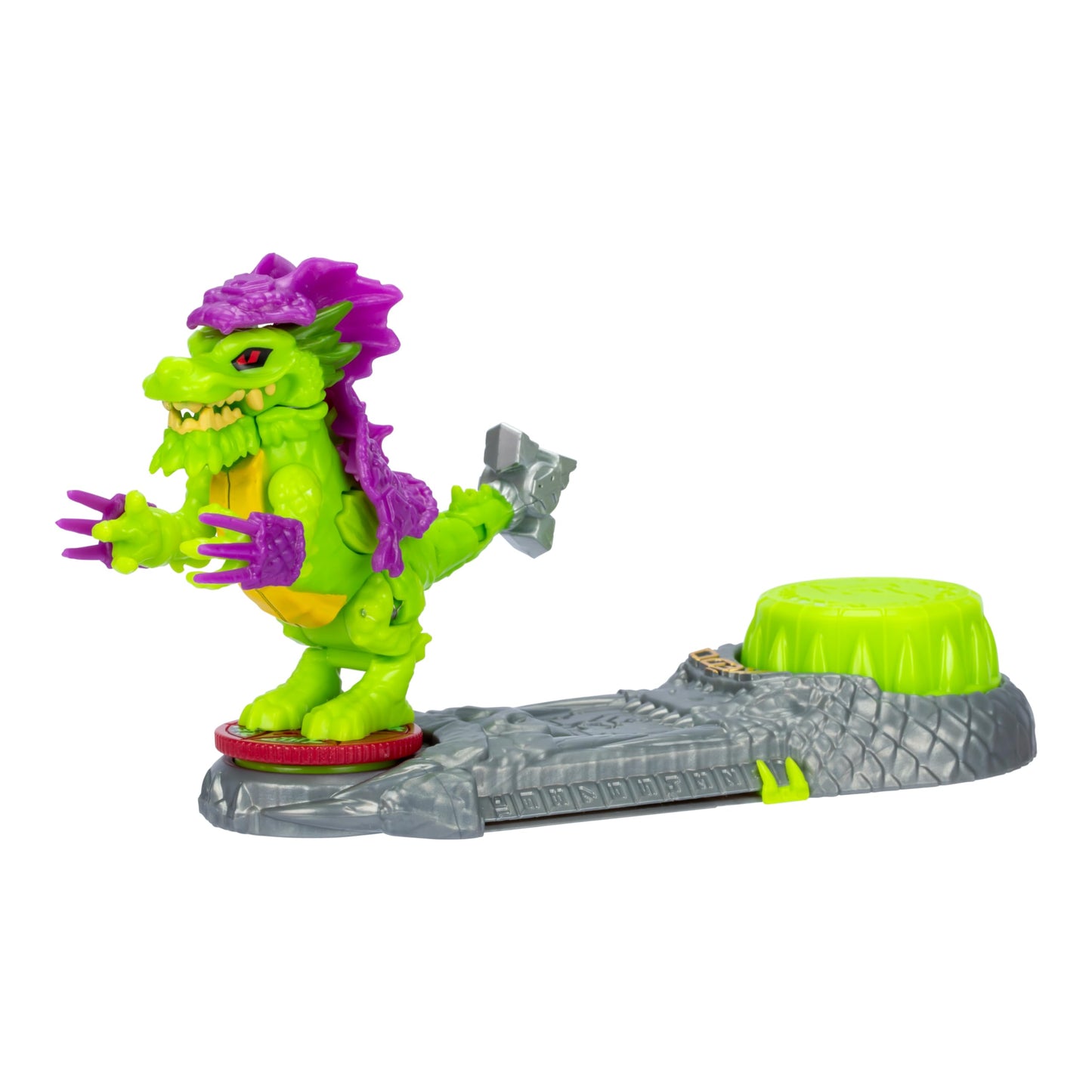 Akedo Legends Venom Claw Ninja Boss Battle Figure - 3-Inch Tall, 360-Degree Tail Whip & Double Defense Armor