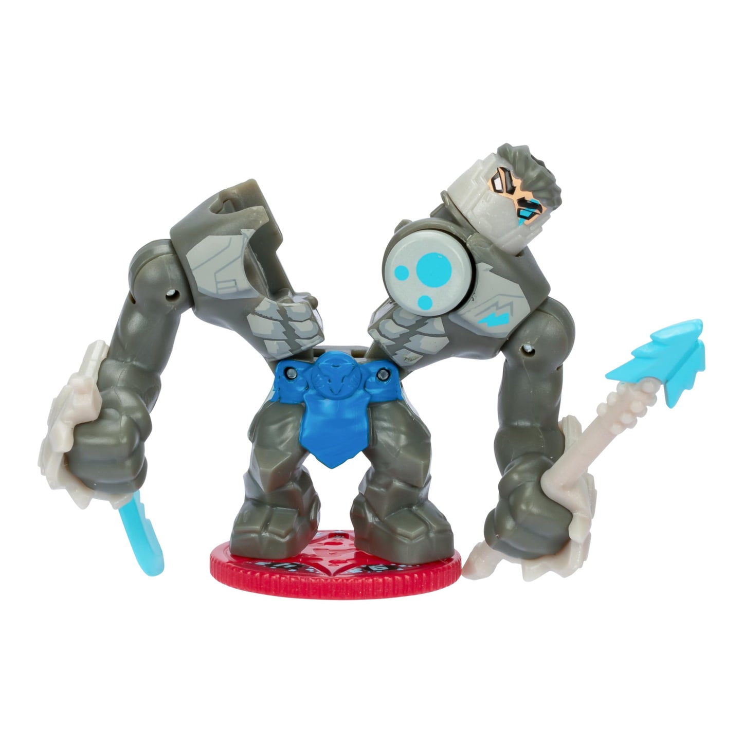 Akedo Legends Ninja Boss Cyber Blade – 3-inch Tall Battle Figure with 360-degree Spin Attack and Double Defense Armor