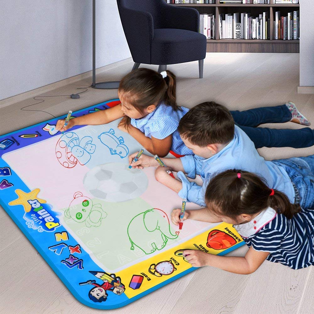 Alago Aqua Coloring Mat - Mess-Free Water Doodle Pad for Kids 3+