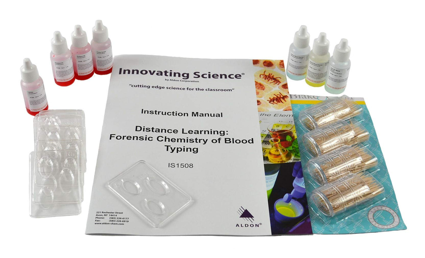 ALDON Forensic Blood Typing Kit — Distance Learning STEM Lab