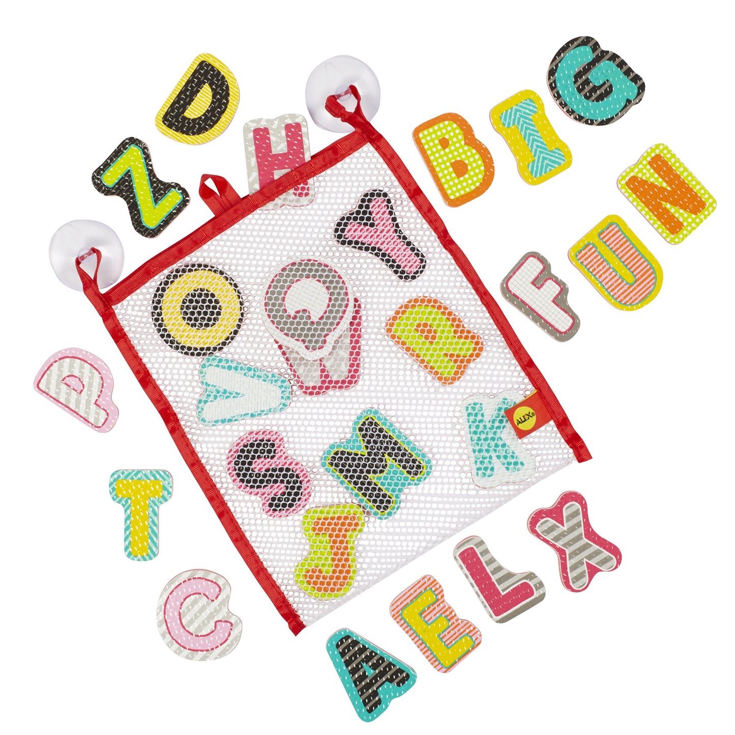Alex Bath ABC Stickers in the Tub – 26 Foam Letters for Bath Learning | ALEX Toys