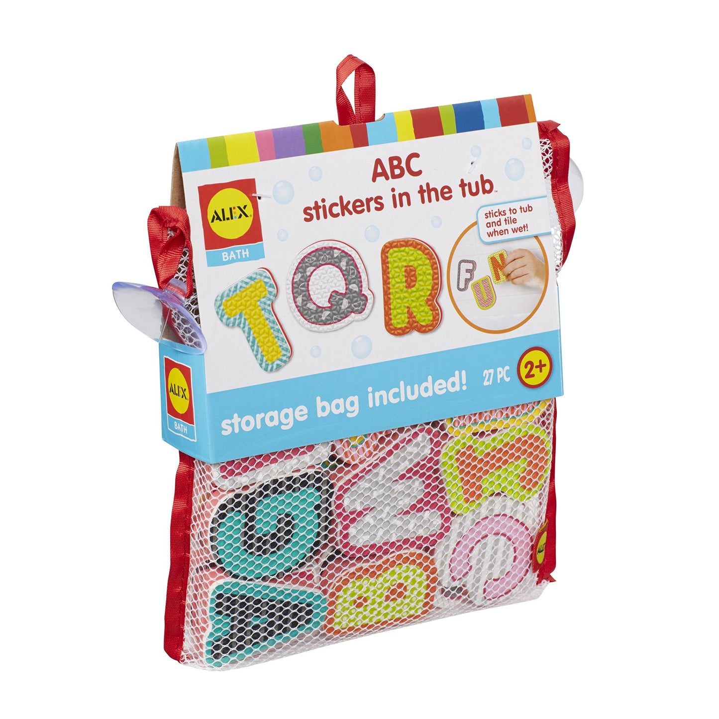 Alex Bath ABC Stickers in the Tub – 26 Foam Letters for Bath Learning | ALEX Toys