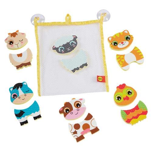 ALEX Toys Bath Barnyard Stickers in The Tub – Multicolor 12-Piece Bath Activity