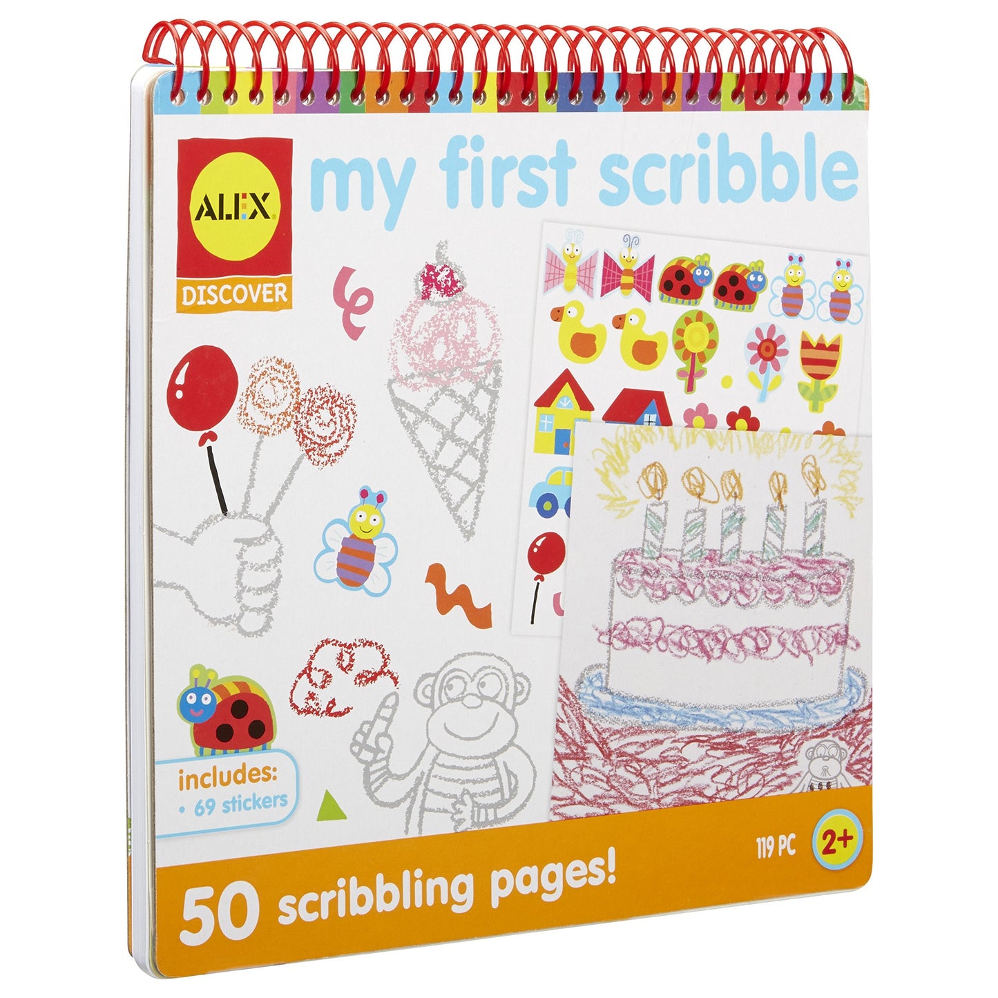 Alex Discover My First Scribble Pad – Creative Kids Art & Craft Activity | ALEX Toys