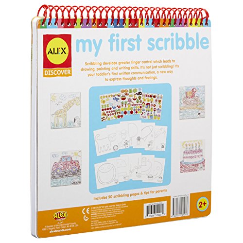 Alex Discover My First Scribble Pad – Creative Kids Art & Craft Activity | ALEX Toys