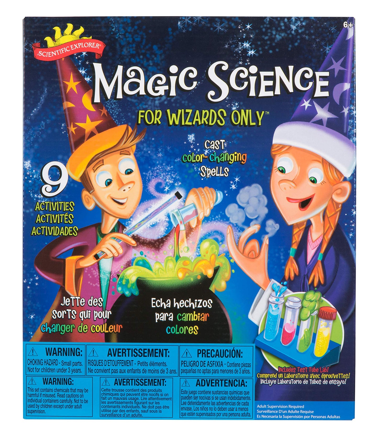 ALEX Toys Explorer Magic Science for Wizards Only Kit – Hands-On Experiments