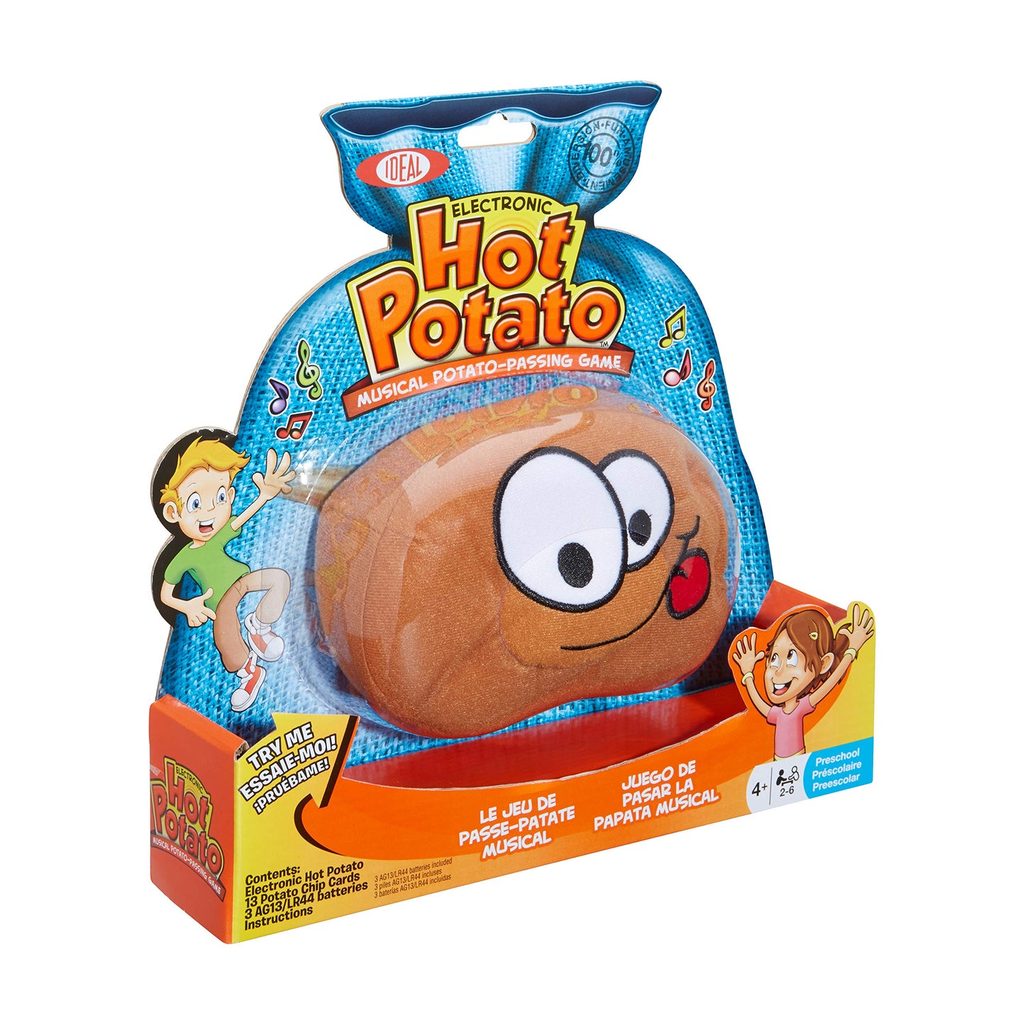 ALEX Toys Ideal Hot Potato: Electronic Musical Passing Game for 2-6 Players