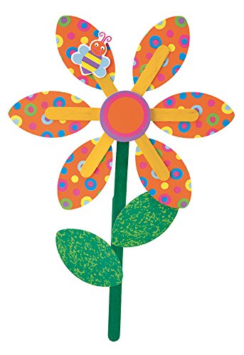 ALEX Toys Little Hands Pop Stick Art Craft Kit – 7 Puppet Projects for Kids 3+