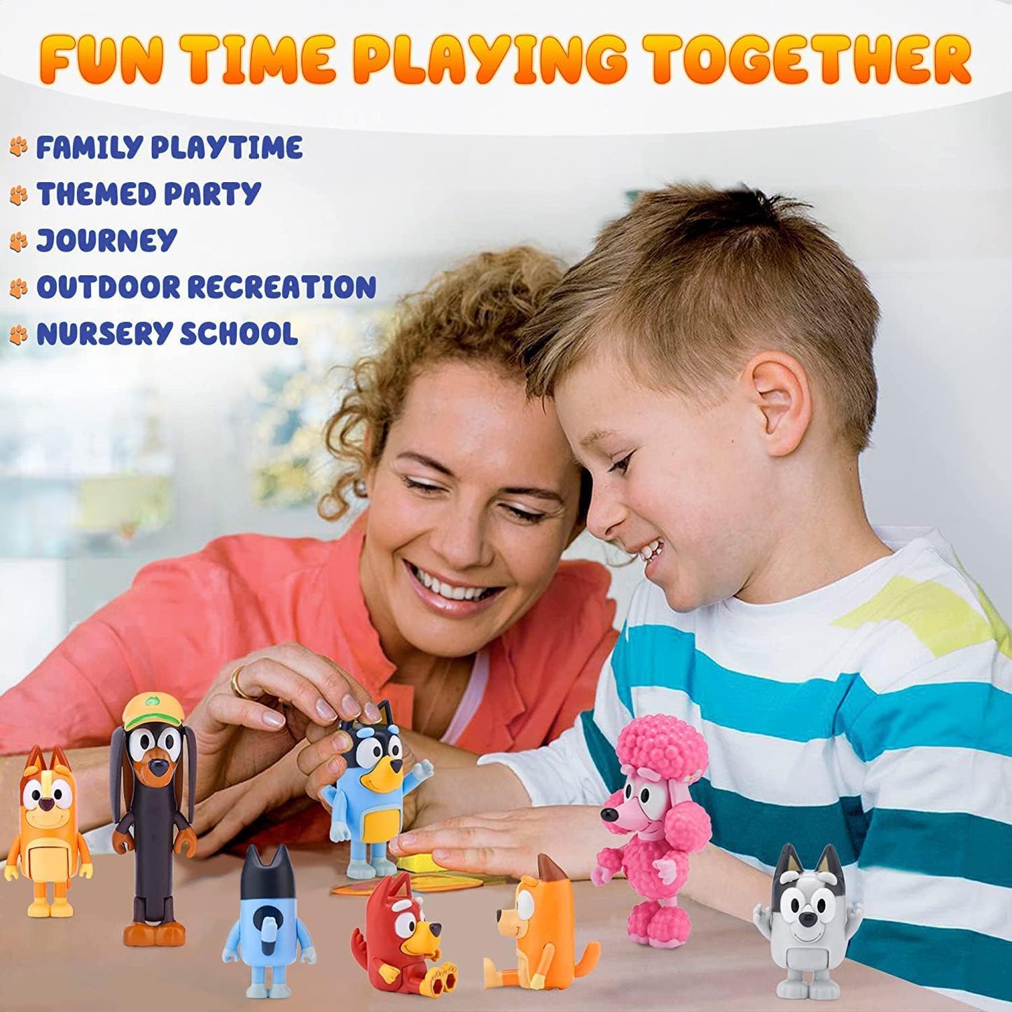 Alhy 12-Pack Wolfs Figures Playset – Wolf Figures, Family & Friends, 2.5–3 in