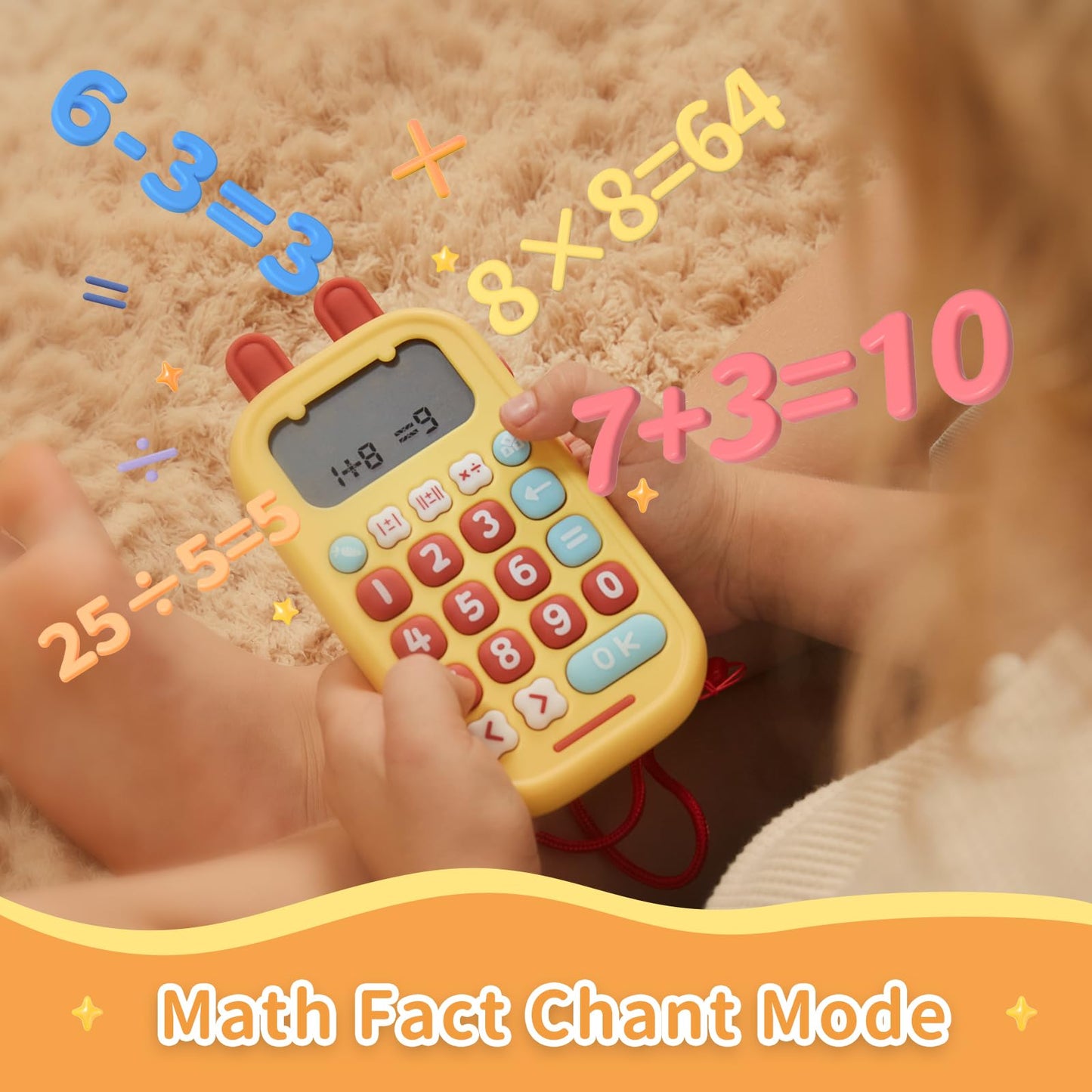 alilo Math Games for Kids Ages 5-12 | 19 Games, 50K Questions, Portable Learning Toy