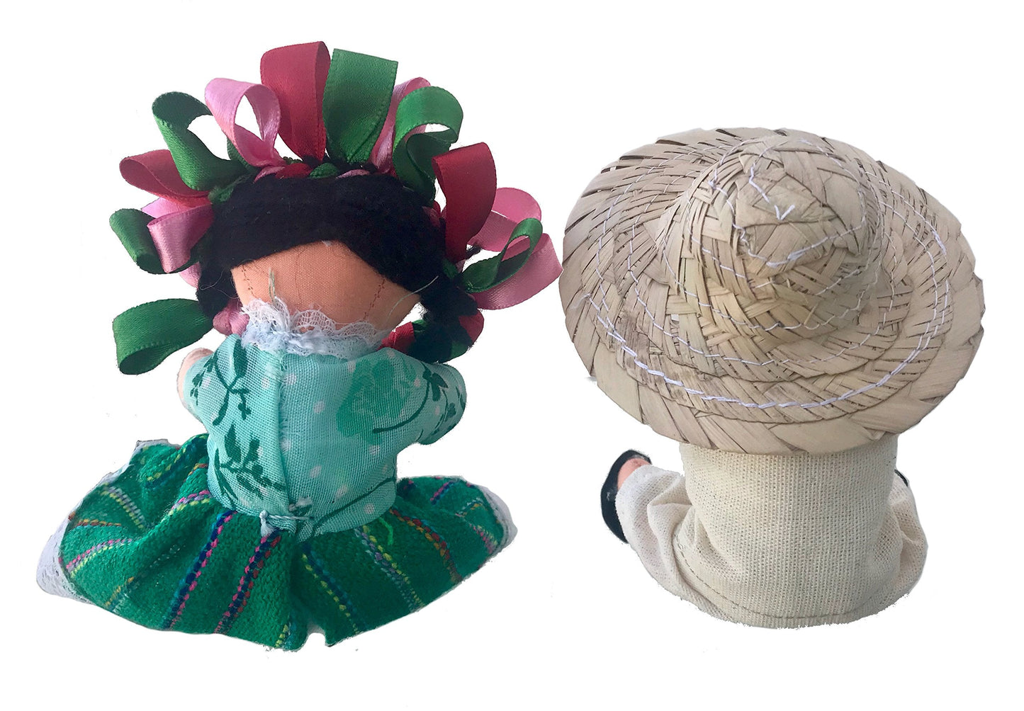 ALKIMIA INC Mexican Handmade Rag Couple Dolls – 5 Inches