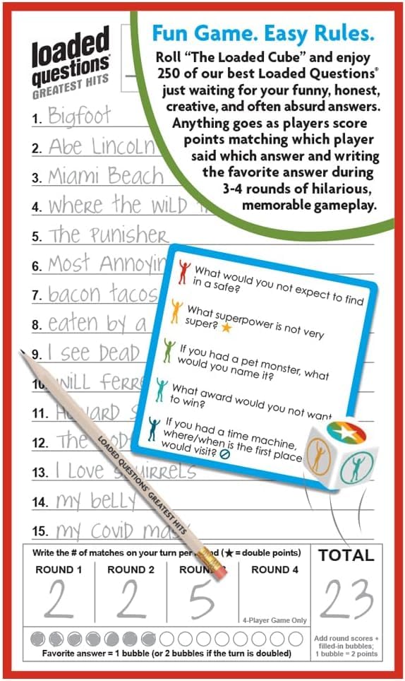 ALL THINGS EQUAL: Loaded Questions Greatest Hits — Family & Party Game