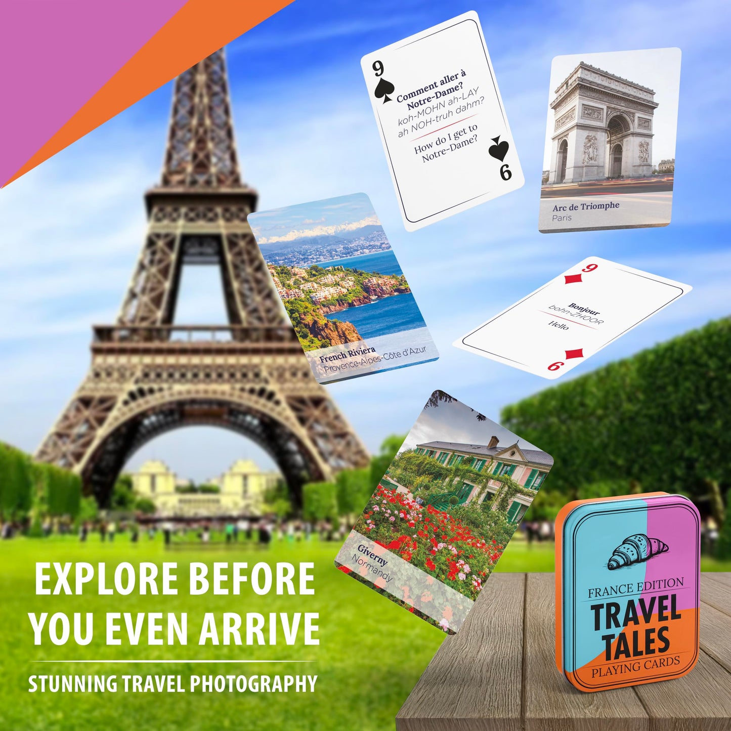 All7s Travel Tales France Edition – Learn French Phrases Through Play
