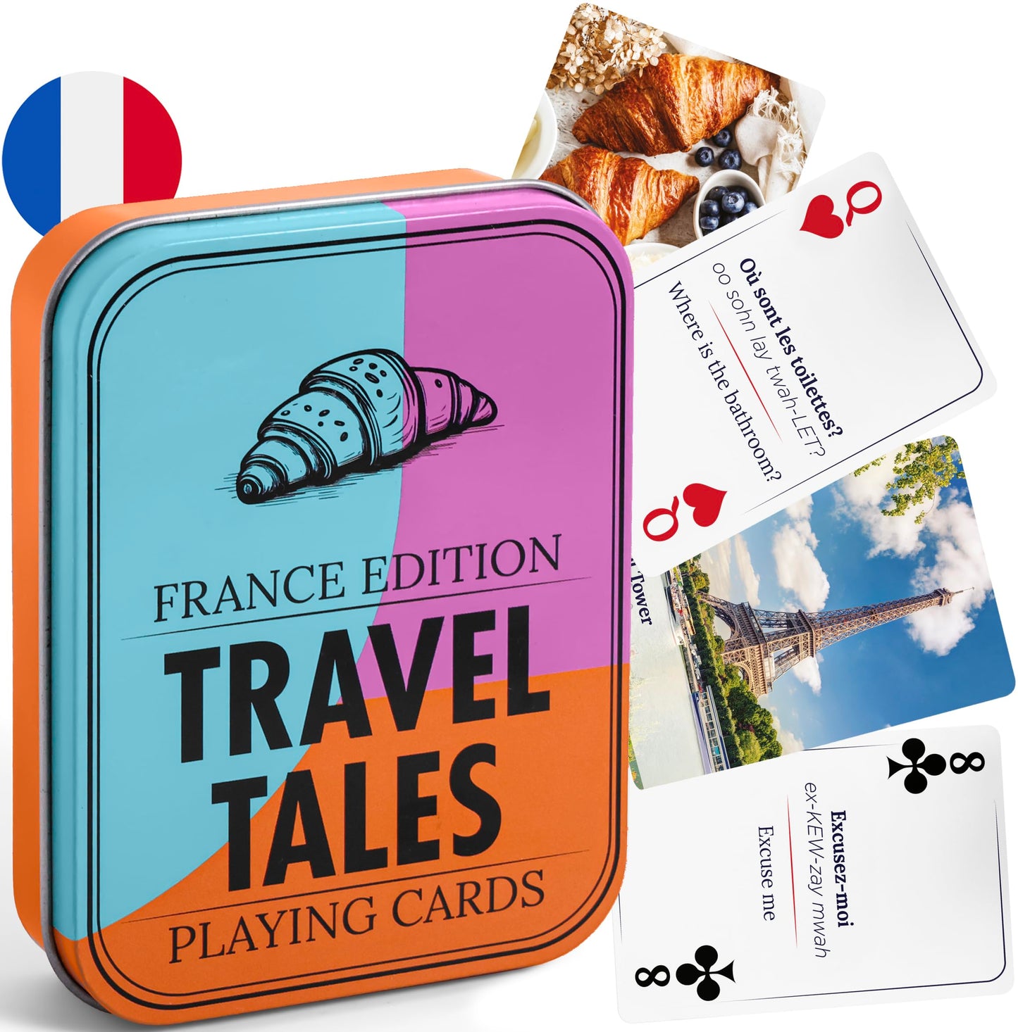 All7s Travel Tales France Edition – Learn French Phrases Through Play