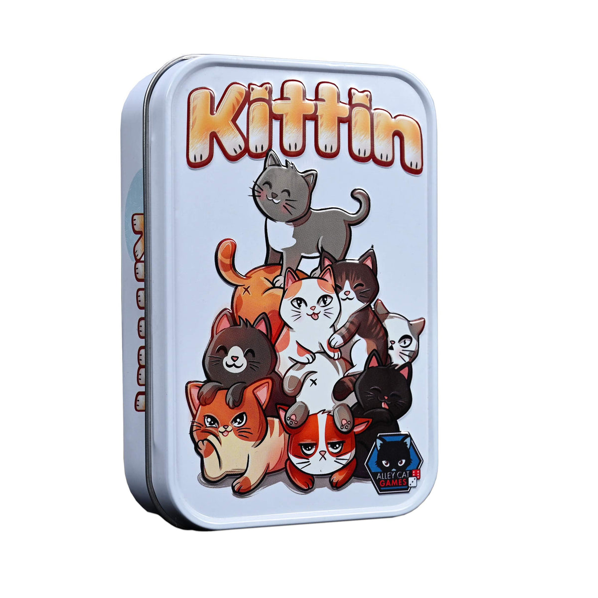 Kittin Dexterity Game by Alley Cat Games – 2–8 Players, Ages 6+, Fast Cat Stacking Fun