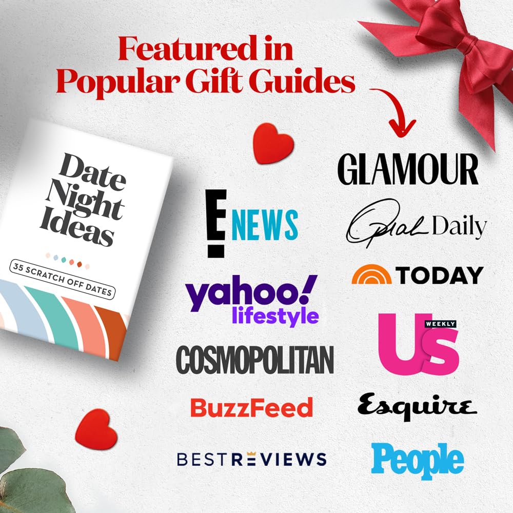 All Natural Shop — Romantic & Fun Scratch Off Date Night Ideas Card Game
