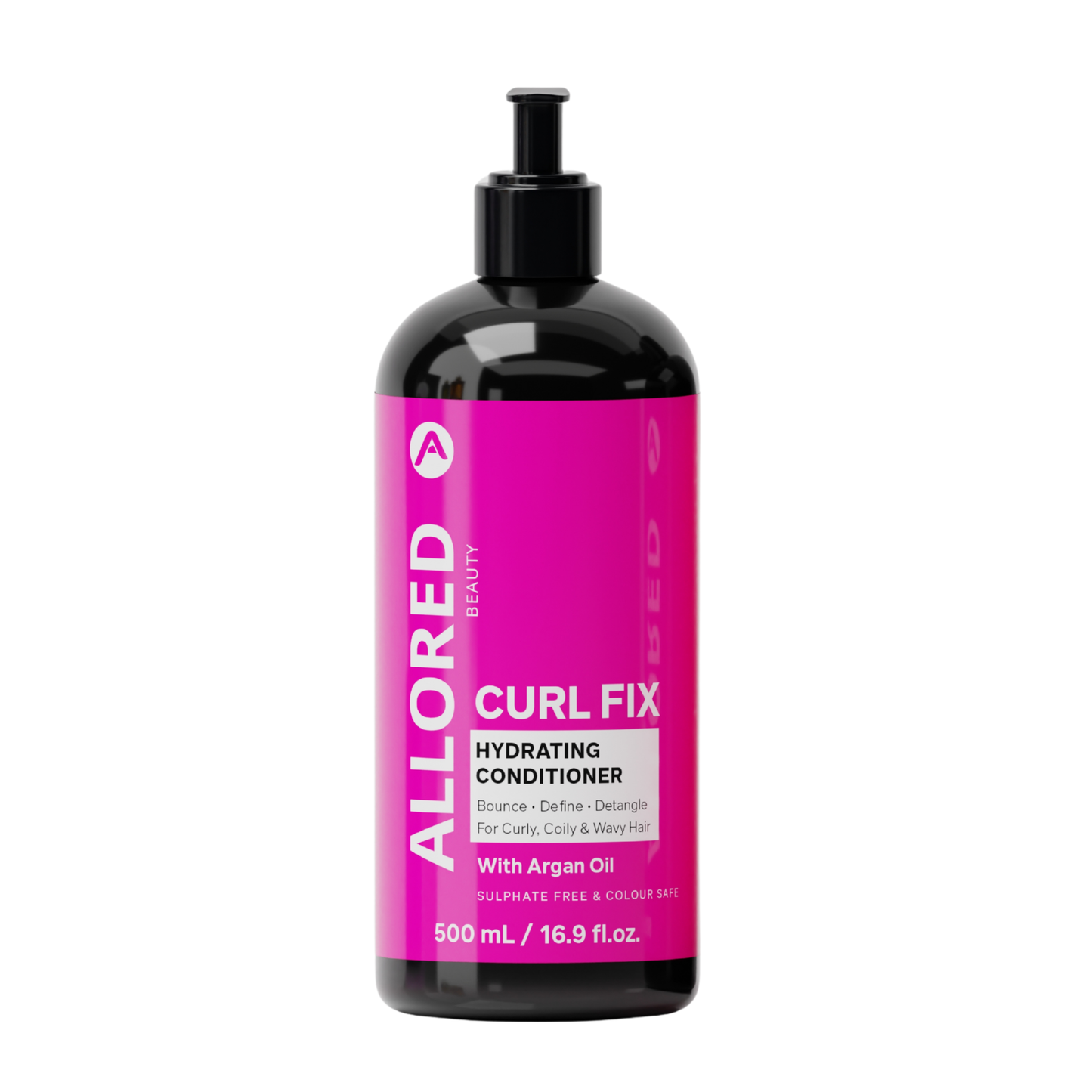 Allored Professional Curl Fix Hydrating Conditioner with Argan Oil Hydration & Detangling 500 ml/16.9 oz
