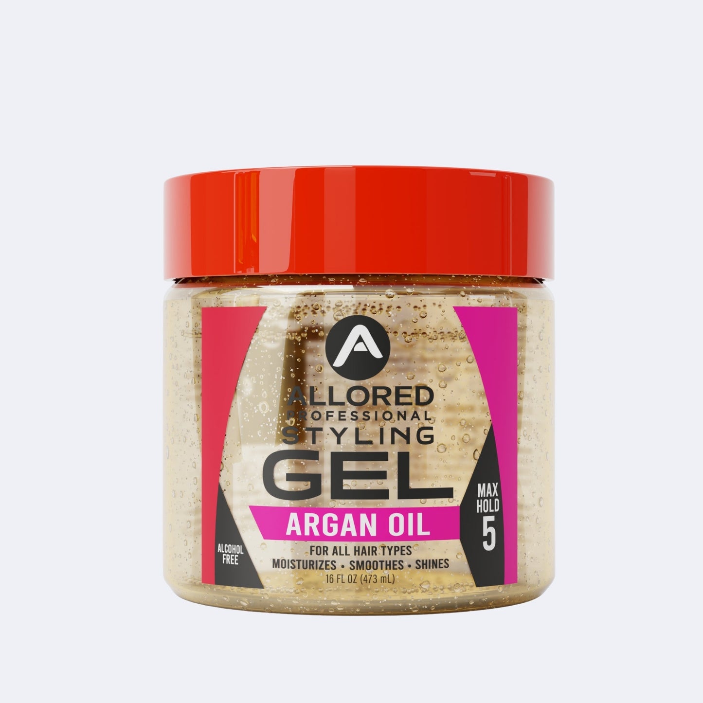 Allored Professional Styling Gel with Argan Oil Max Hold 473 ml/16.0 oz
