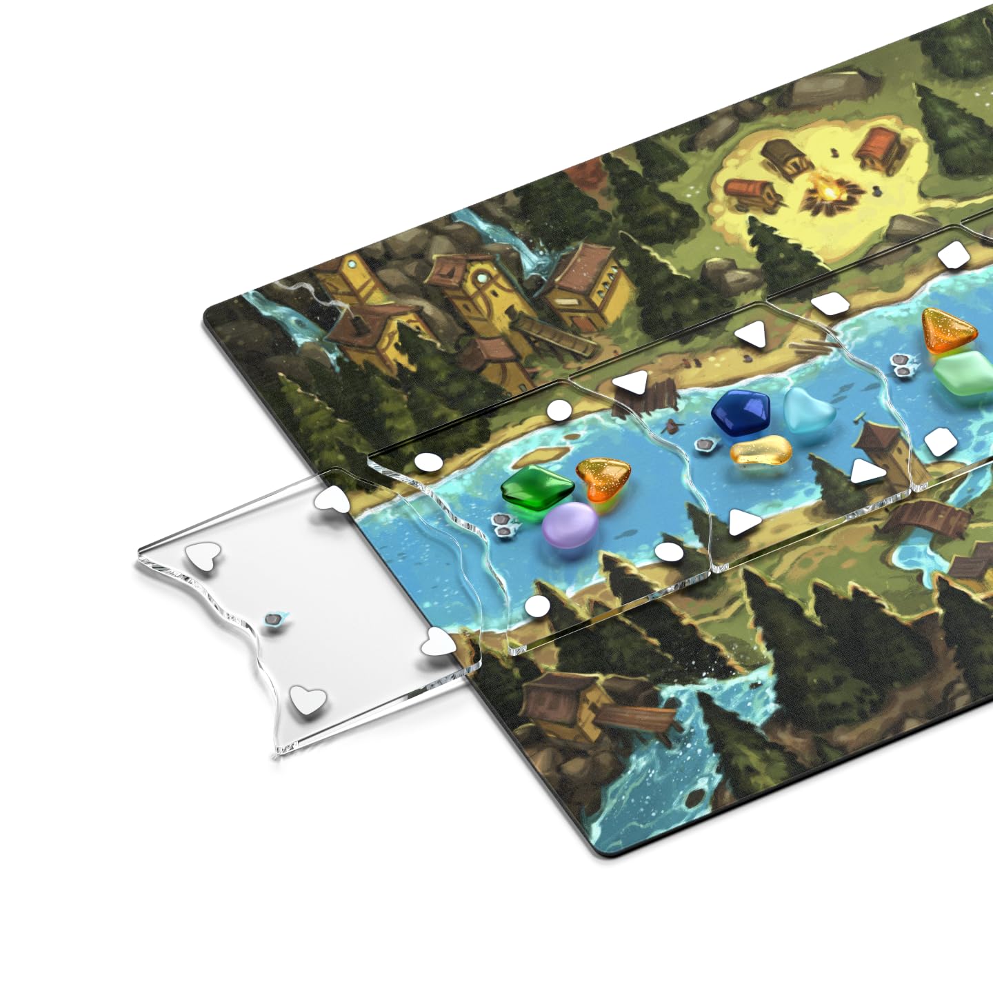 ALLPLAY River Valley Glassworks Deluxe Edition Board Game – 1-5 Players, 20 Minutes