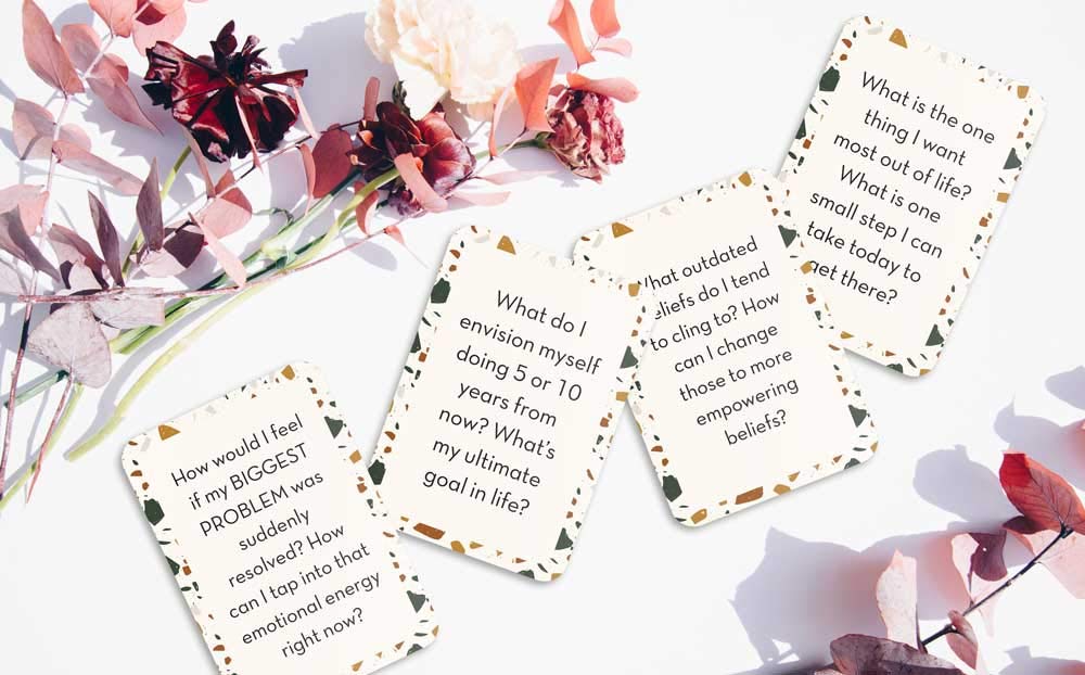 Allura & Arcia 52 Stress Relief Cards for Mindfulness, Meditation & Self-Care