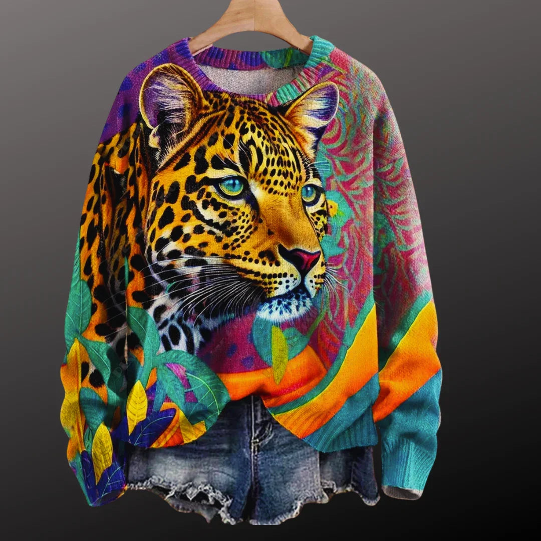 Stylish Wild Animals Casual Sweaters [SELECTION]