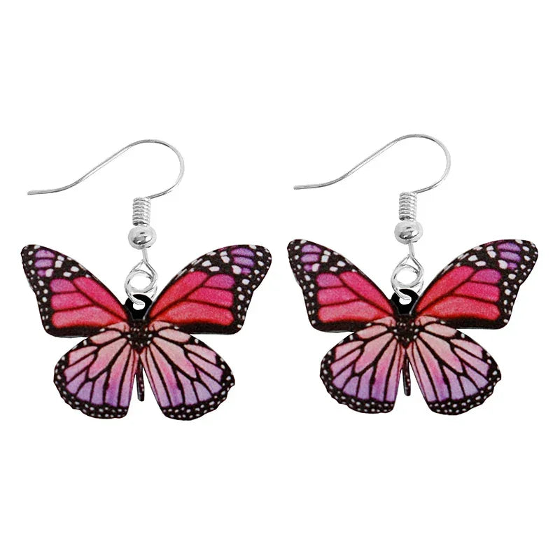 Animal-Themed Dangle Drop Earrings – Rabbit, Parrot, Bird, Frog, Butterfly & Other Animal Designs