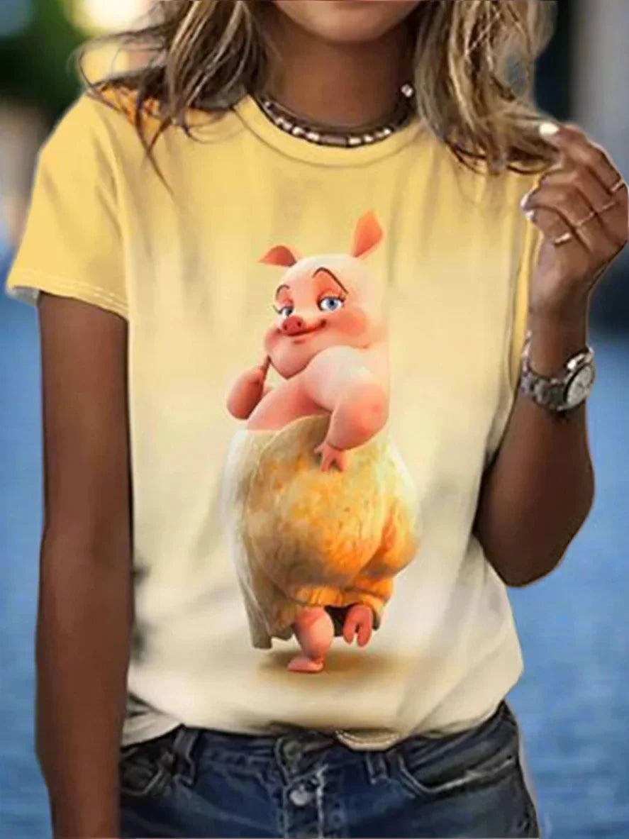 3.Ultra-Modern Stylish Animals T-Shirts (S-2XL)