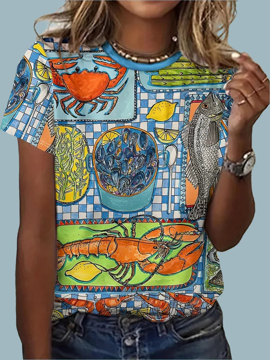 3.Ultra-Modern Stylish Animals T-Shirts (S-2XL)