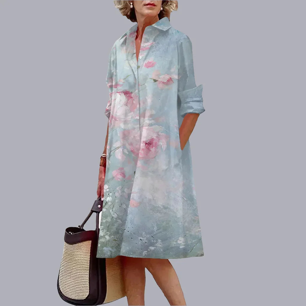 Abstract & Garden-Inspired Floral Dress Collection