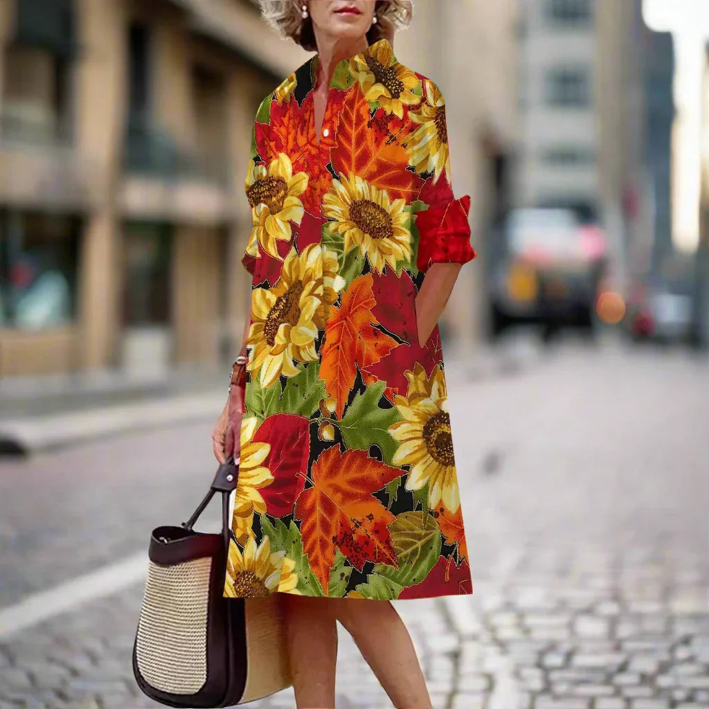 Abstract & Garden-Inspired Floral Dress Collection