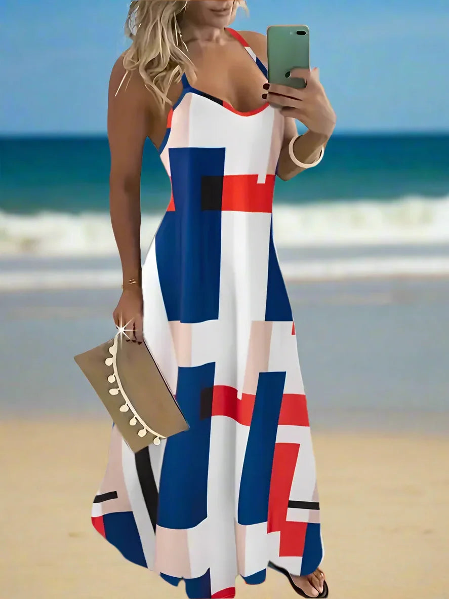 Bohemian Summer Chic Women's Casual A-Line Long Dress Collection