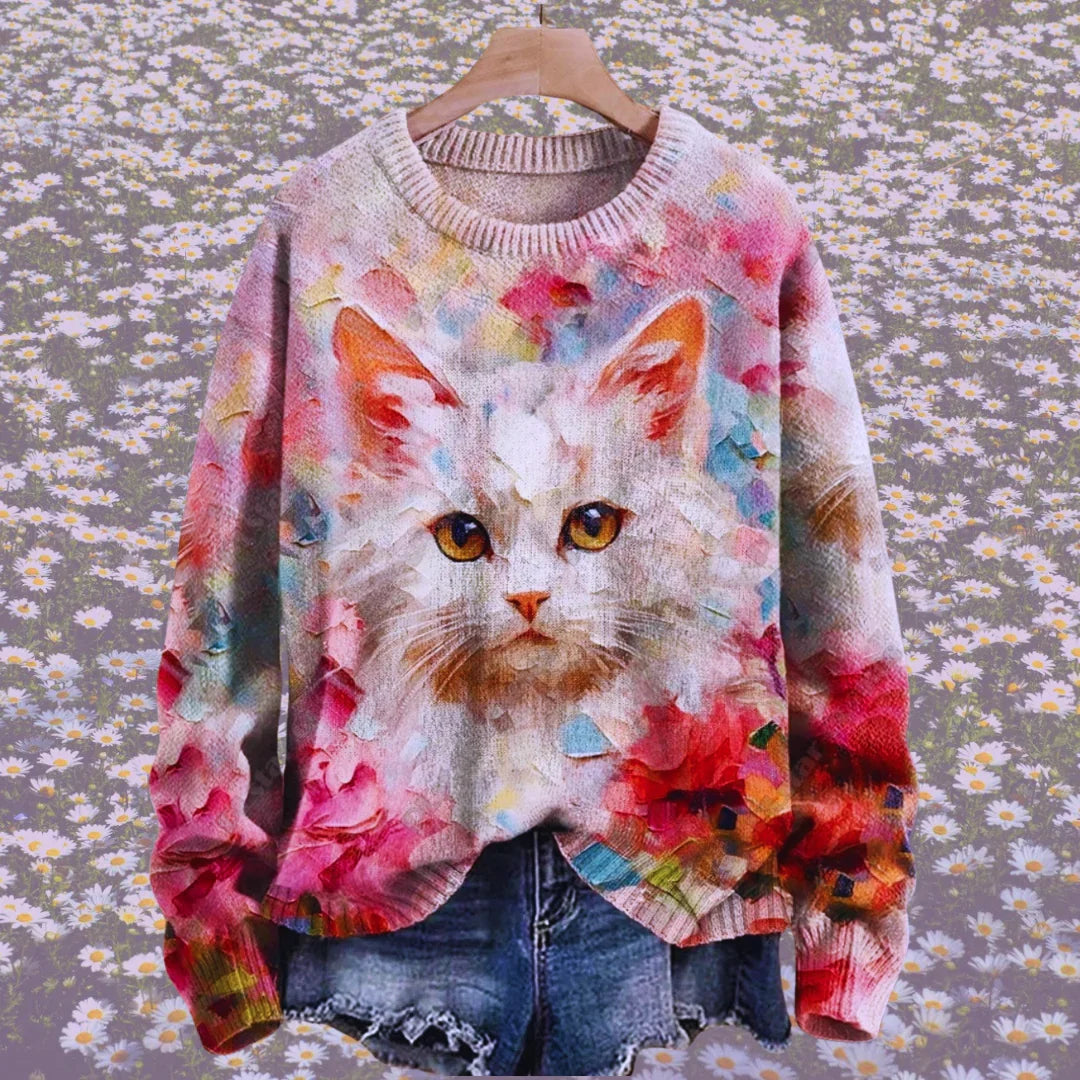 Cute Casual Cat Sweater SELECTION