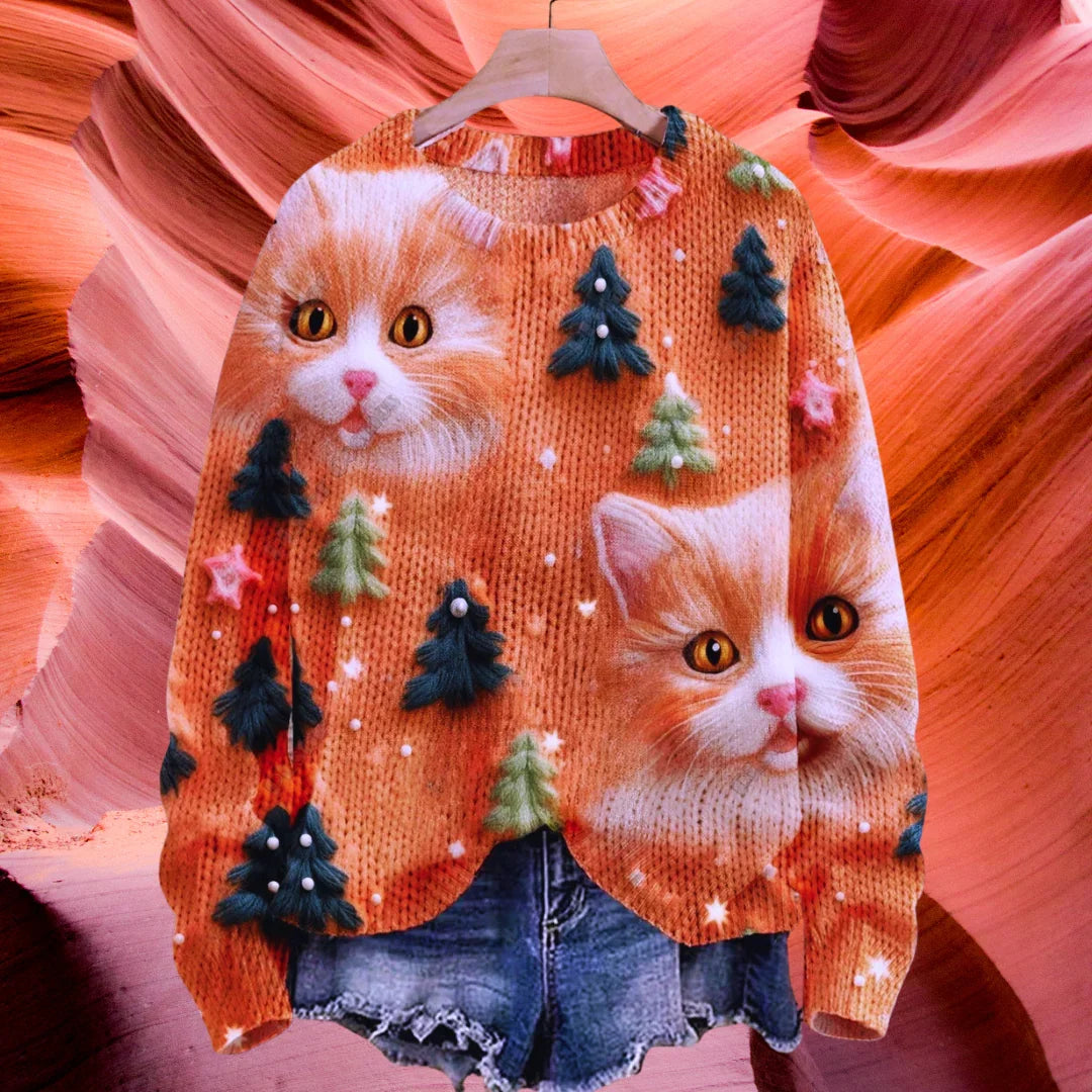 Cute Casual Cat Sweater SELECTION