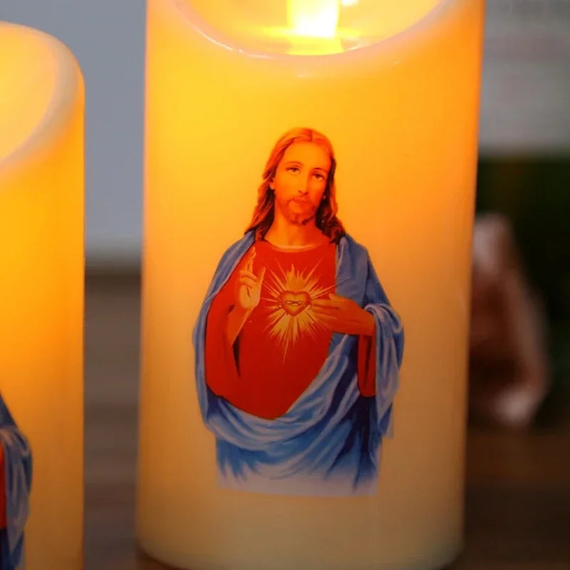 Church LED Candle [SELECTION]