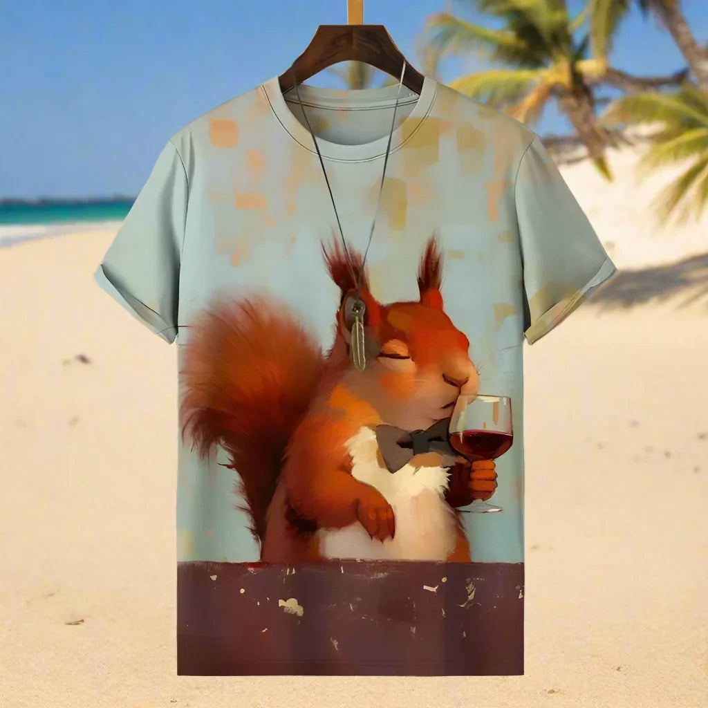 Cool 3D Animal Print T-Shirt Collection