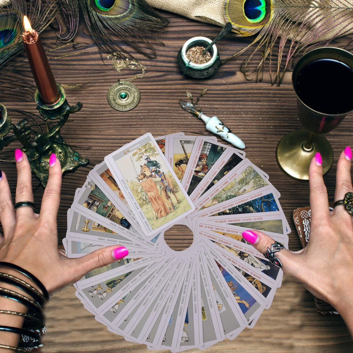 Decameron Tarot Cards with Guidebook