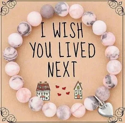 Beaded Gemstone Bracelet With Gift Card SELECTION