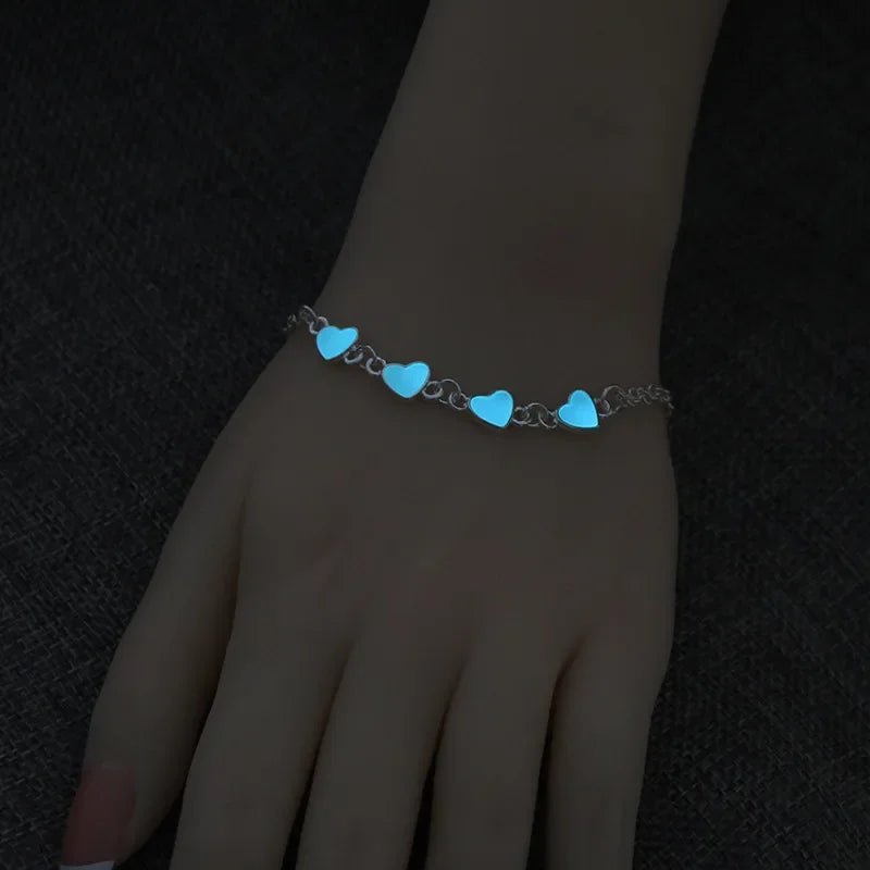 Luminous 'Glow In The Dark' Night Sky and Other Patterns Natural Volcanic Stone Bracelets SELECTION