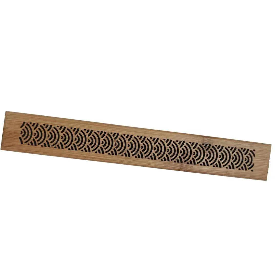 Bamboo Incense Stick HolderBamboo Burner Ash Box (Selection)