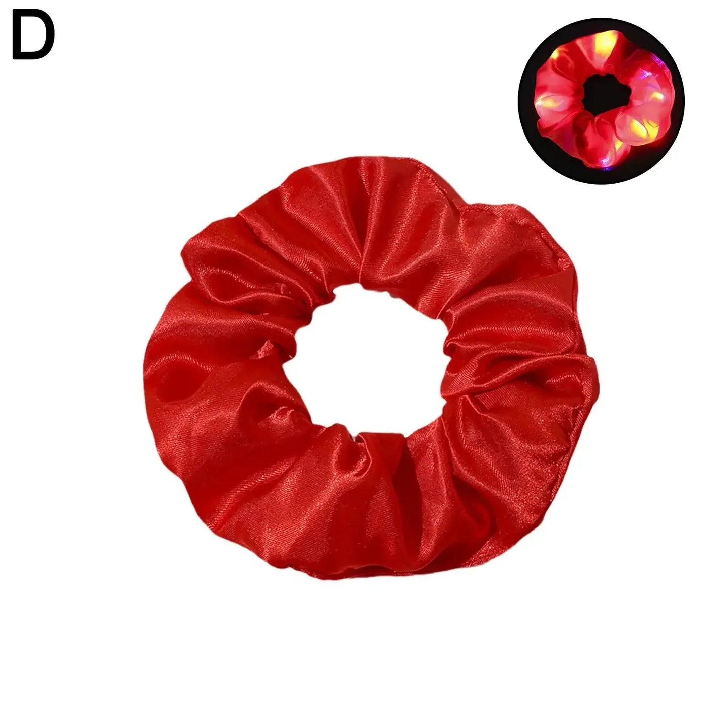 LED Luminous Glow In The Dark Elastic Hair Band SELECTION