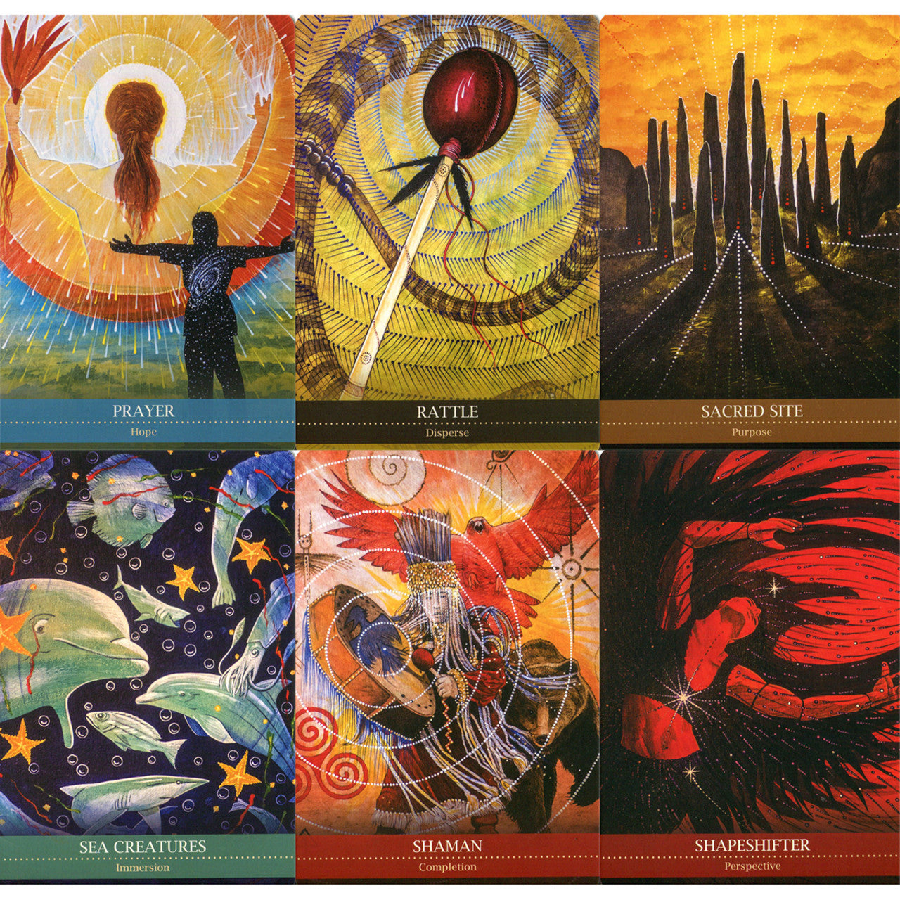 Shamanic Medicine Oracle Cards by Barabara Meiklejohn