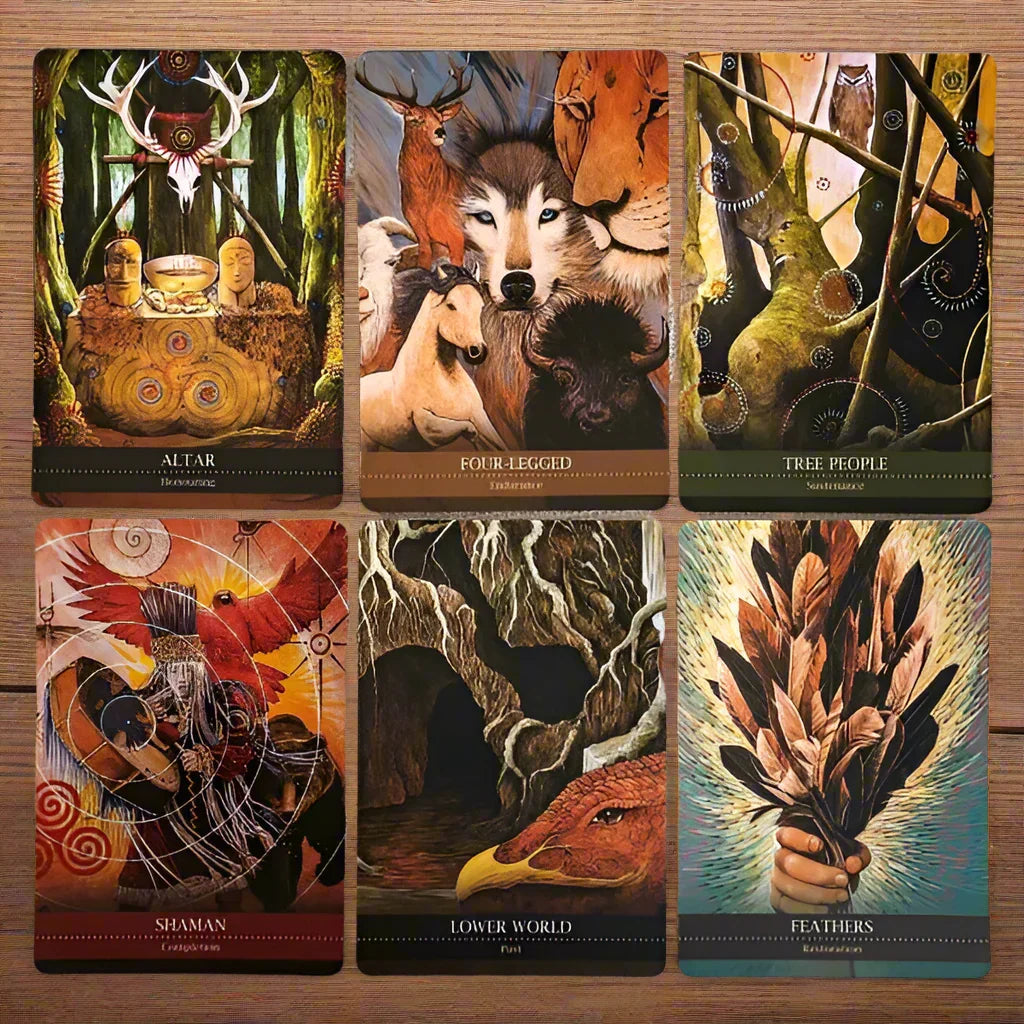 Shamanic Medicine Oracle Cards by Barabara Meiklejohn