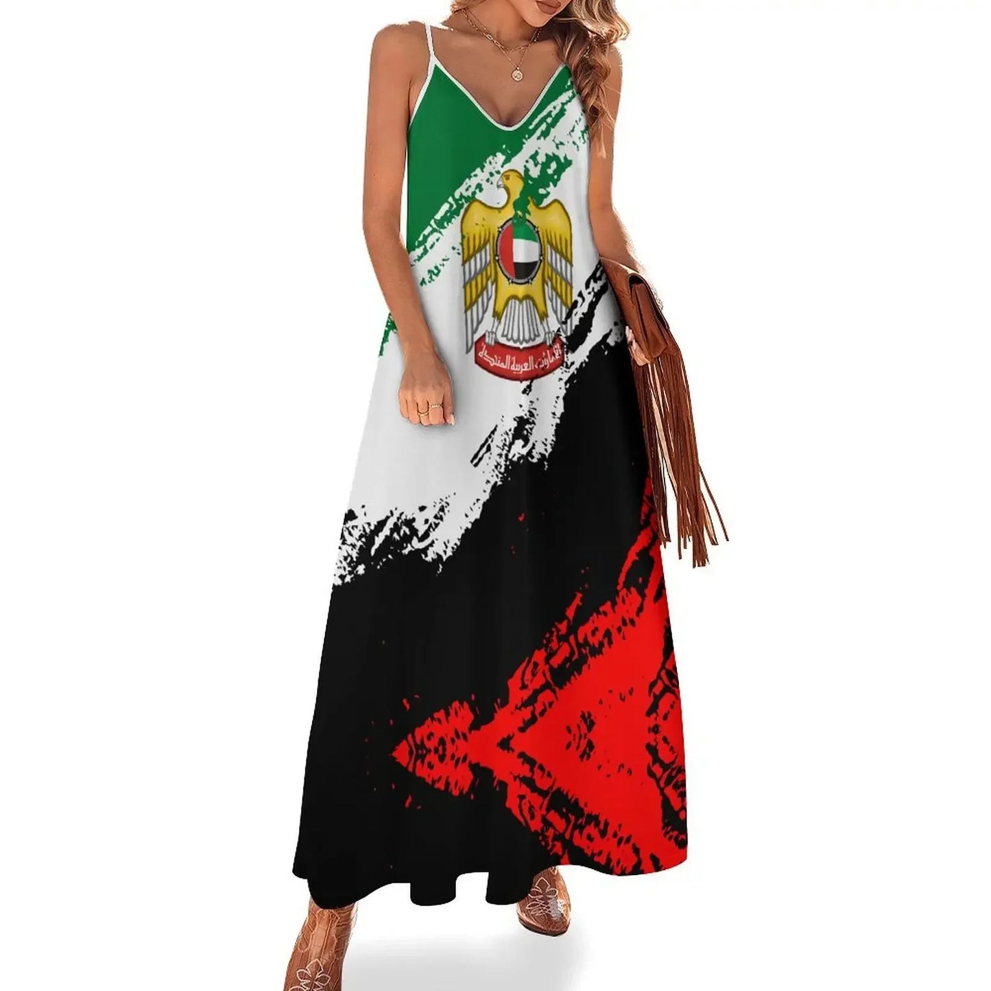 1.Emirates / Palestine coloured Long Dress Collection