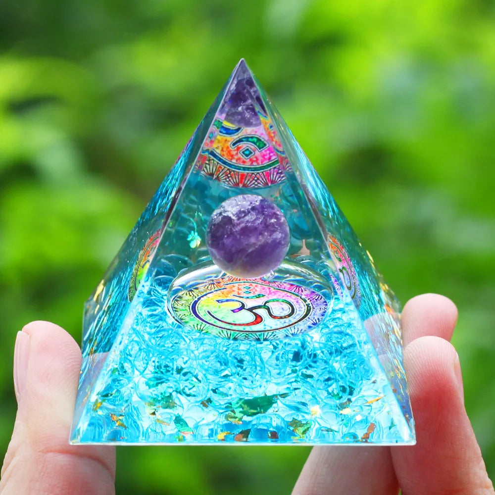 Crystals Stone Orgone Energy Generator Pyramid SELECTION