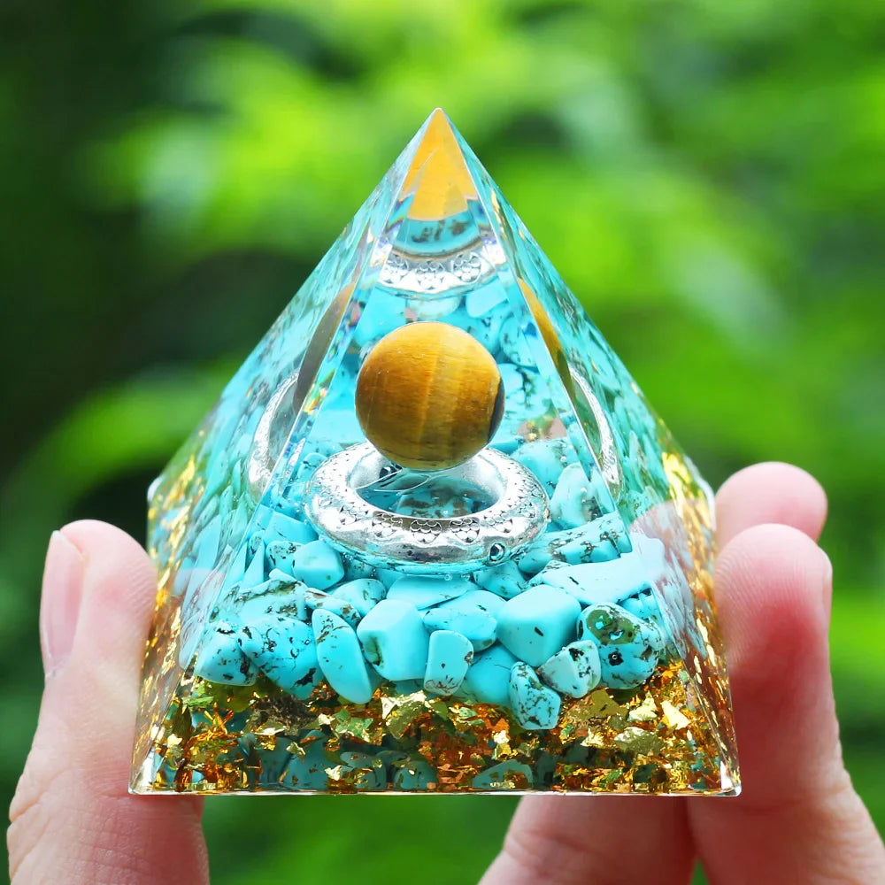 Crystals Stone Orgone Energy Generator Pyramid SELECTION