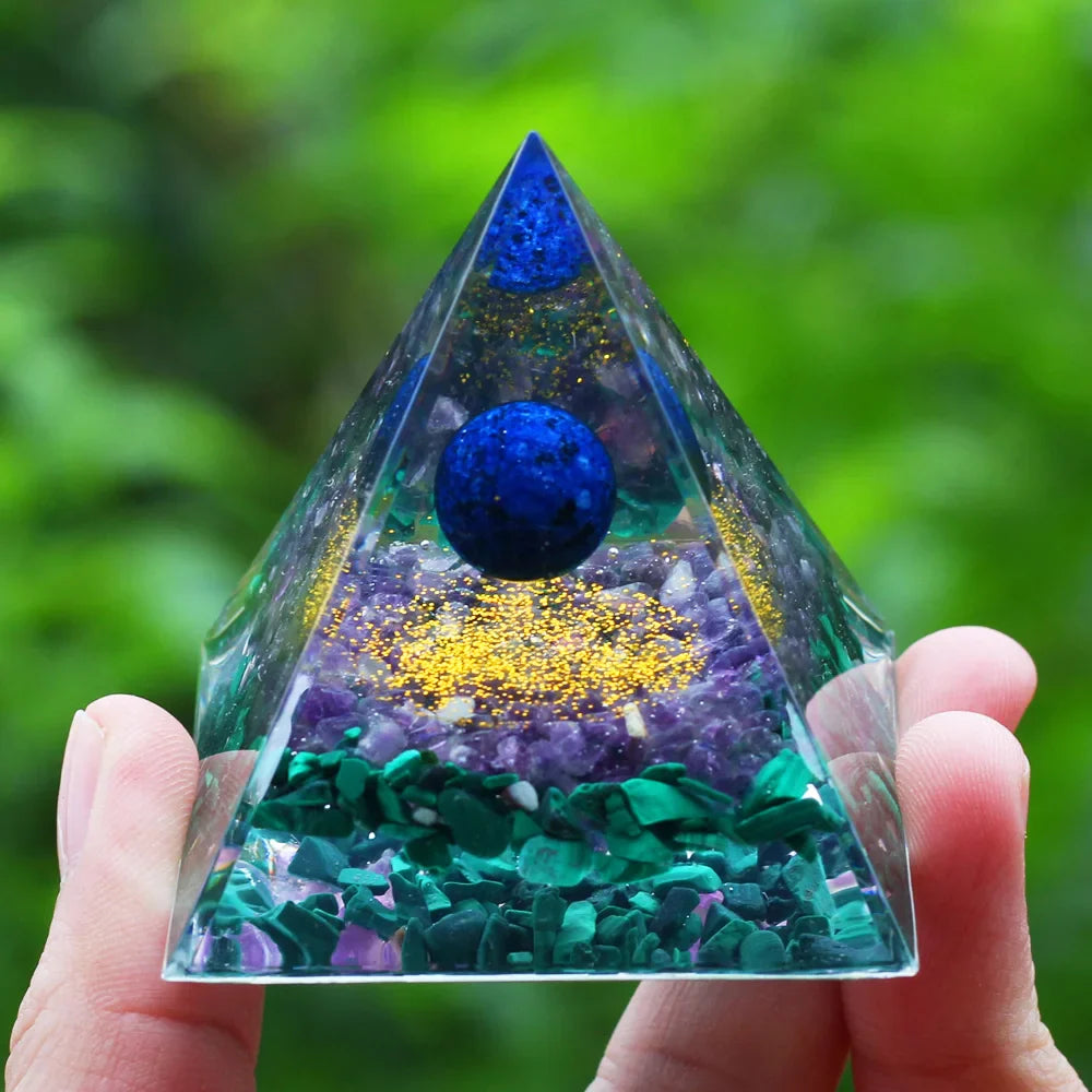 Crystals Stone Orgone Energy Generator Pyramid SELECTION